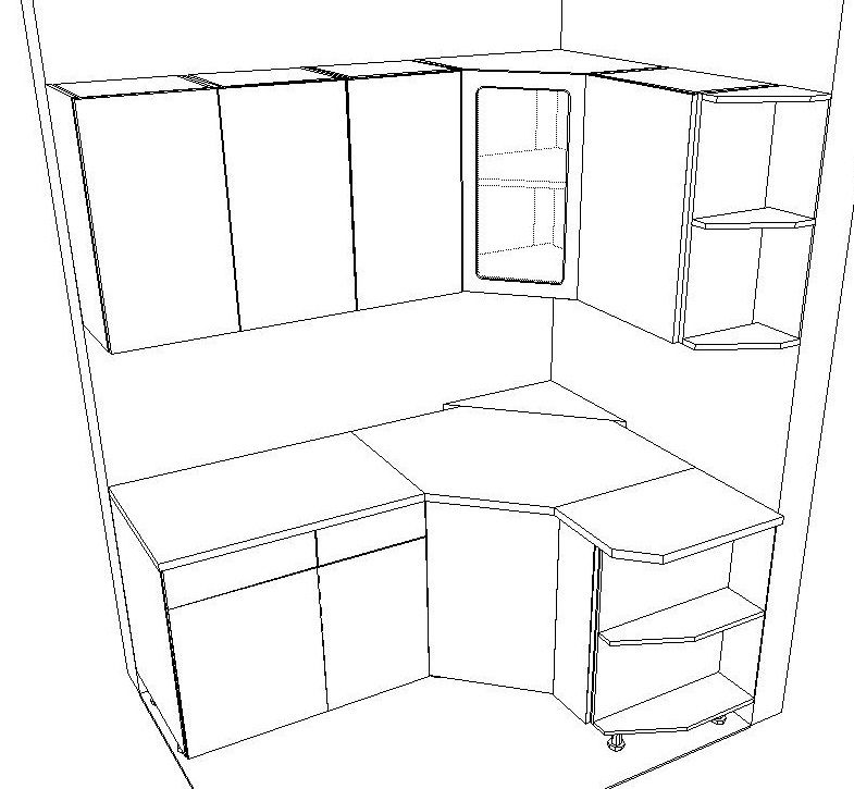 Мебель угловая для маленькой кухни фото примеров и советы