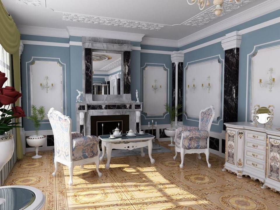 Кухни в стиле барокко: фото стильных интерьеров, рококо в кухонном дизайне
