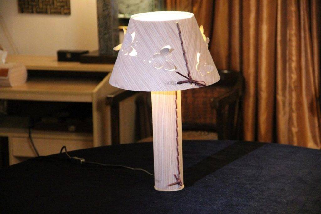 Настольная лампа своими руками: фото 24 оригинальных примера