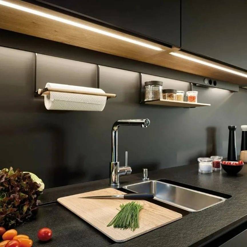 Светодиодные светильники – виды, достоинства, варианты использования в освещении кухни