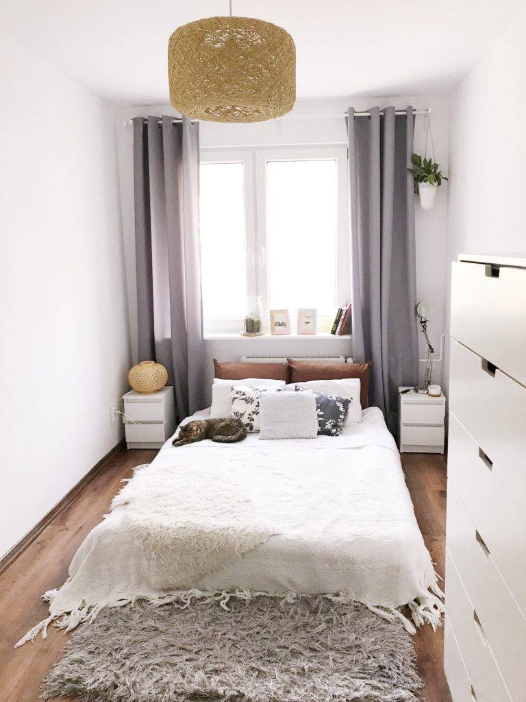 Узкая спальня: советы и идеи по обустройству (45 фото) | дизайн и интерьер