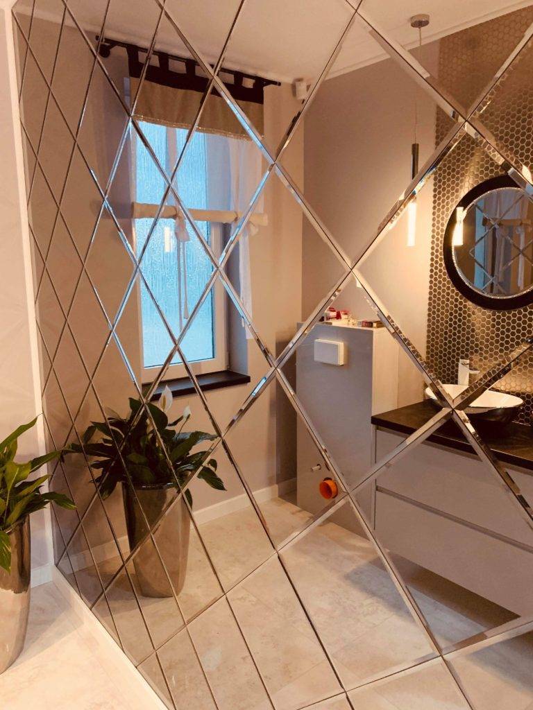 Декор зеркала в интерьере – более 50 креативных фото