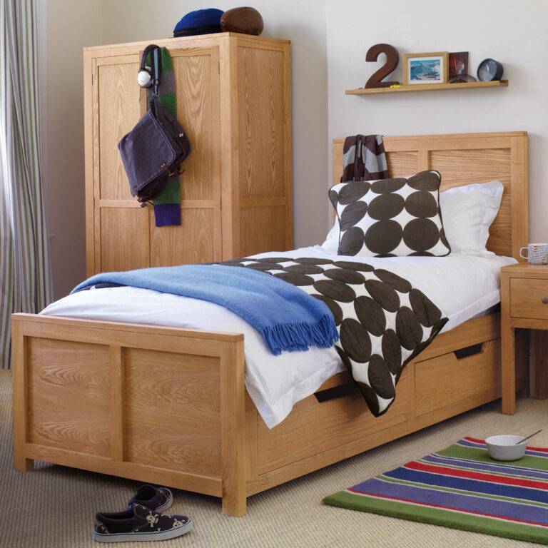 Характеристики кроватей с ящиками, особенности изготовления и сборки
