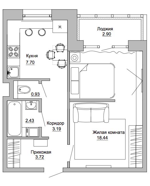 (+75 фото) схемы и фото планировок 3х комнатных квартир удачные решения