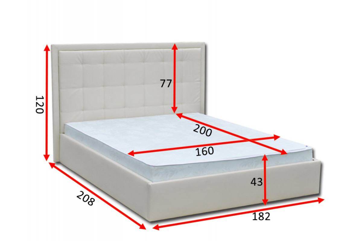 Размеры двуспальной кровати: какие бывают, какой размер лучше выбрать