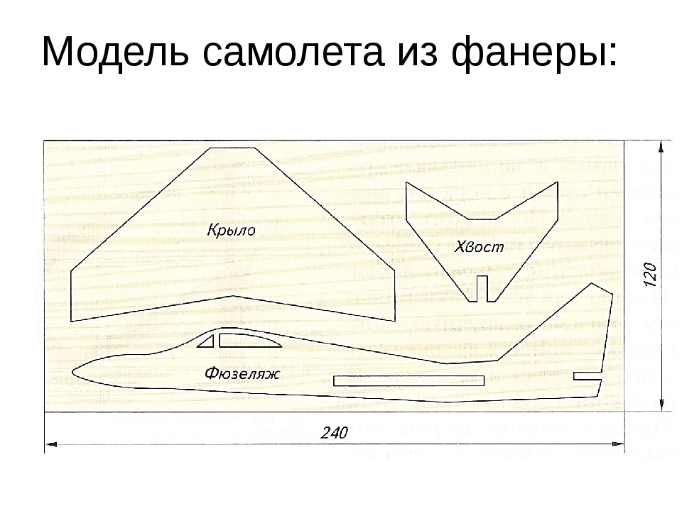 Чертежи для фанеры