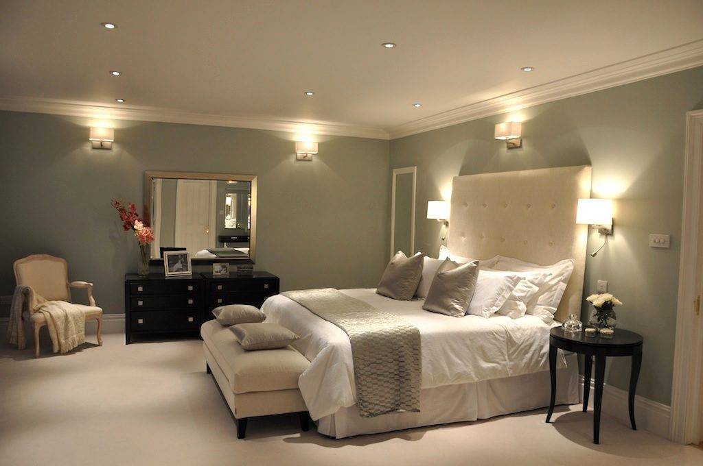 Освещение в спальне: как правильно сделать свет над кроватью, фото дизайна