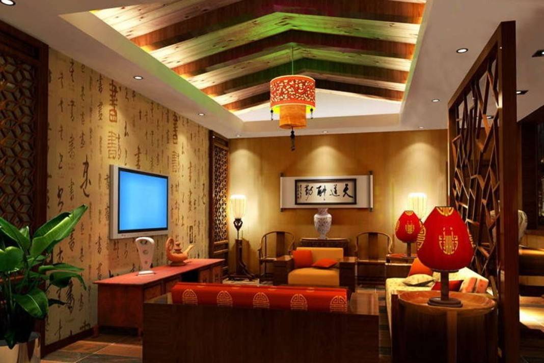 Китайский стиль: как правильно оформить стены, пол и потолок, какая должна быть мебель - 30 фото