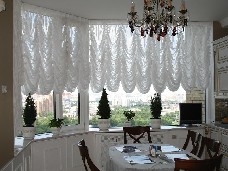 Австрийские шторы: фото красивого оформления окон | дом мечты