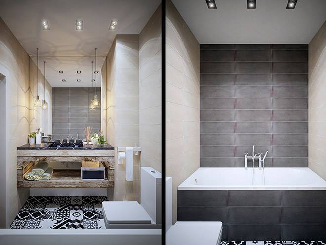 Дизайн ванной комнаты 5 кв. метров: 80+ стильных фотоидей для интерьера маленького санузла