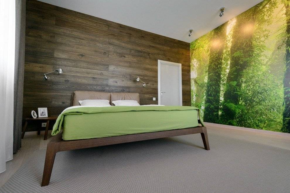 Отделка стен деревом - 70 фото лучших вариантов дизайна