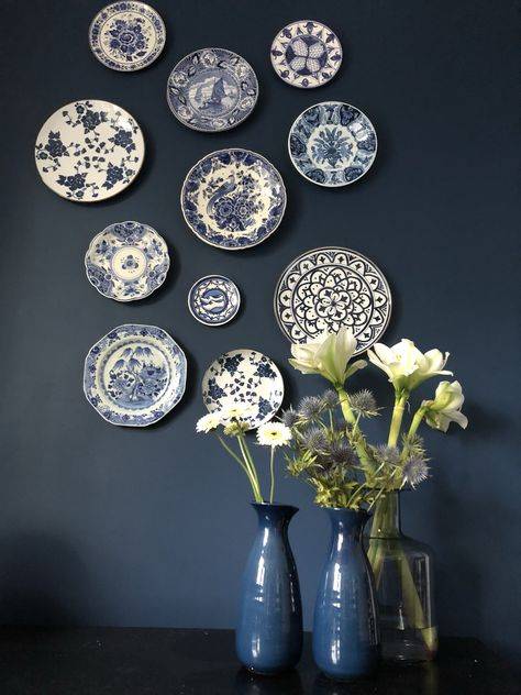 Декоративные тарелки на стену ?120+ стильных идей (фото 2019)