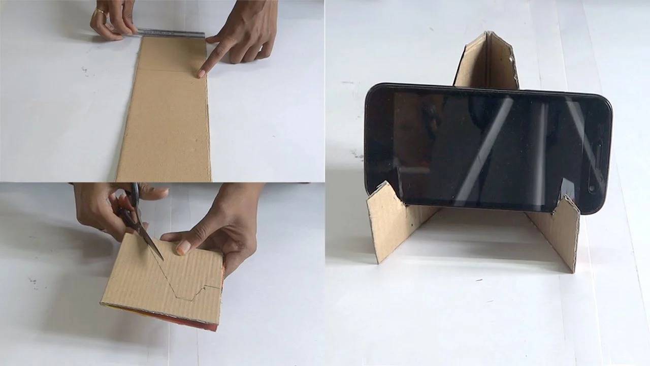 Лайфхак: подставка для телефона из подручных средств