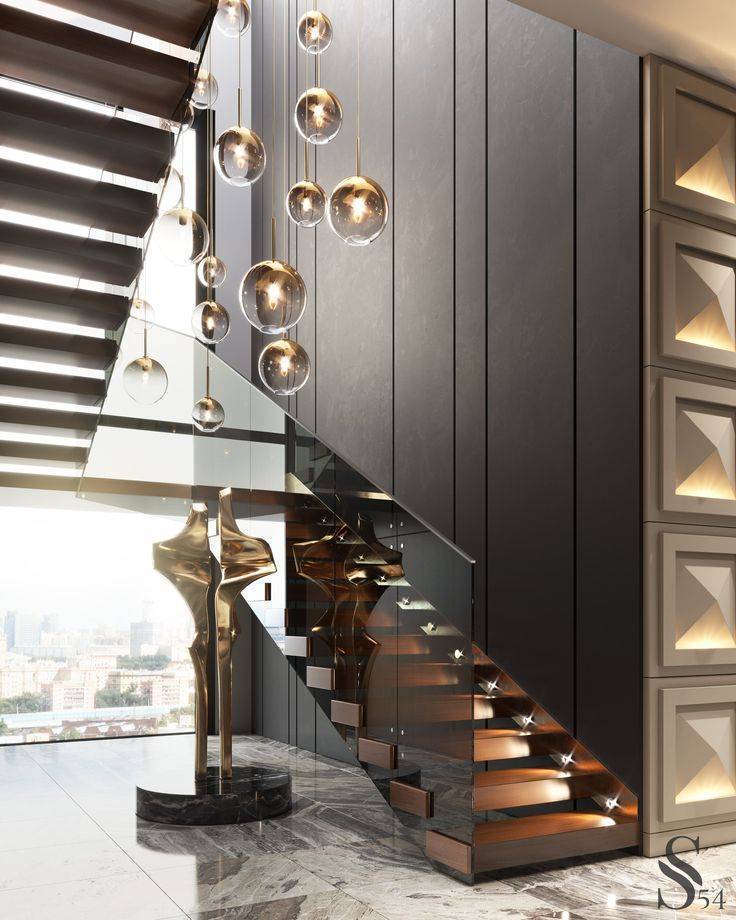 Лестница в доме: виды и идеи современного дизайна (40 фото)