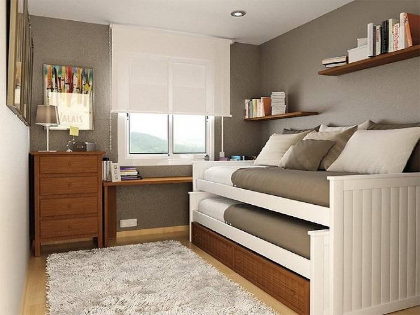 Маленькая спальня - обзор лучших идей, как оформить интерьер небольшой спальни (100 фото)