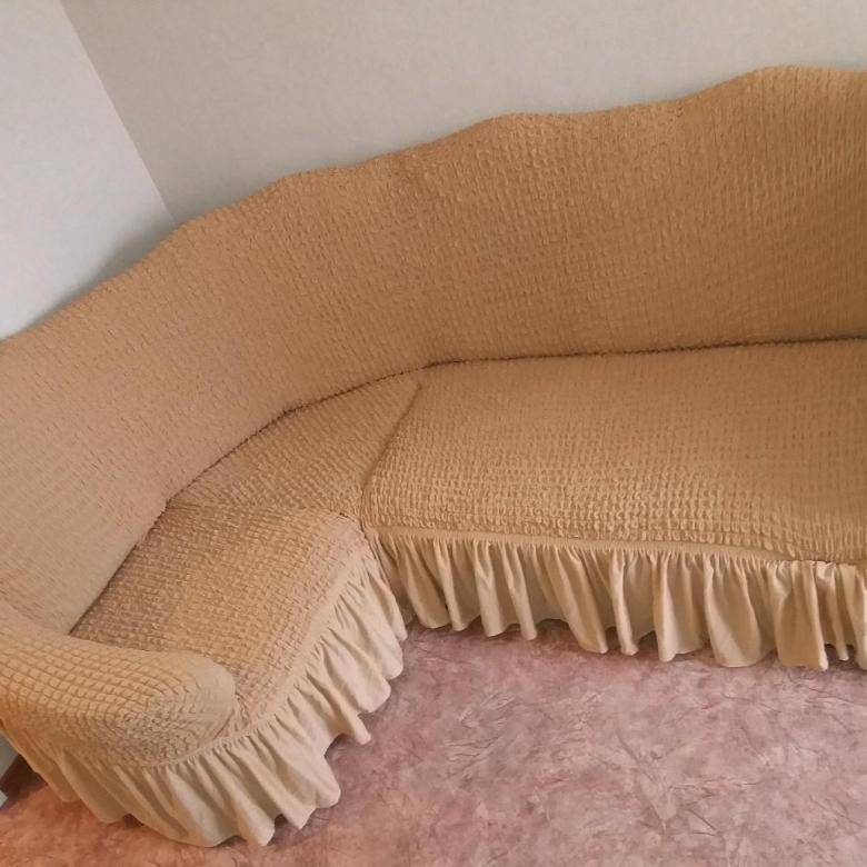 Еврочехлы на угловой диван с полками и подлокотниками как надевать: инструкция + фото