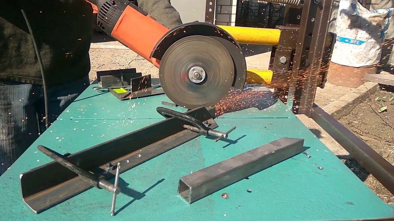 Отрезной станок по металлу своими руками: технология изготовления