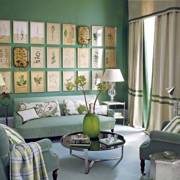 Зеленая гостиная: лучшие идеи дизайна и интерьера | дизайн и интерьер
