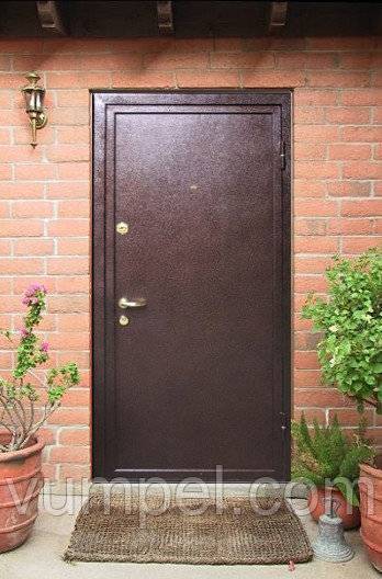 Входная металлическая дверь в дом + 175 фото