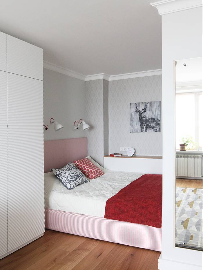 Дизайн однокомнатной квартиры с нишей (54 фото): соединяем стиль и практичность — дом&стройка
