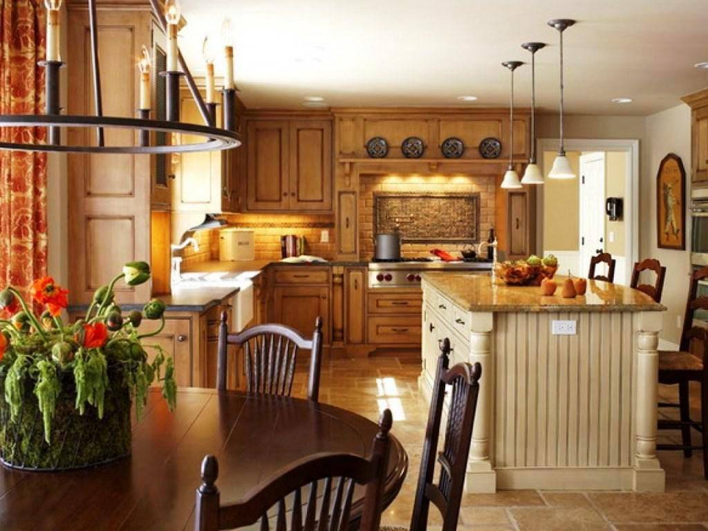 Дизайн кухни в стиле кантри (70 фото) - идеи интерьеров, ремонт и отделка