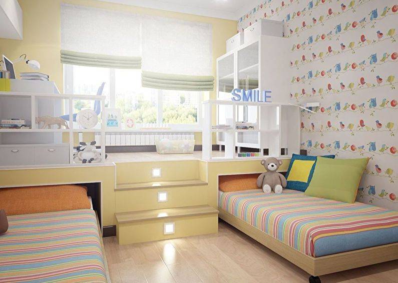 Тонкости создания дизайна детской комнаты для мальчика и девочки