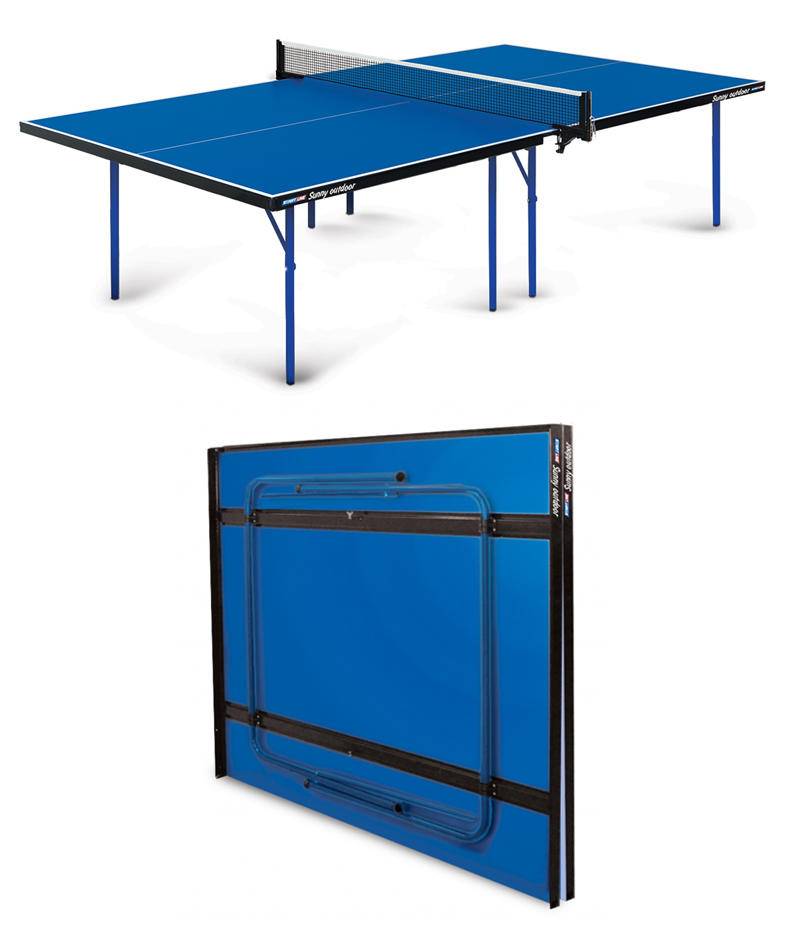 Стандартные размеры классических теннисных столов и мини-конструкций