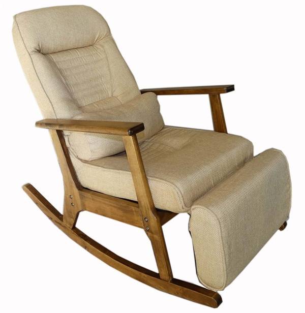 Кресло-качалка с подставкой для ног 70 уютных моделей | колыбель ангелов