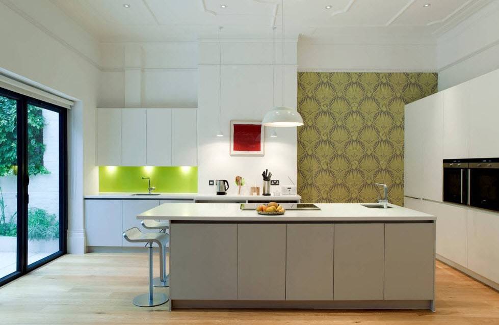 Выбираем обои для кухни: 100 трендовых решений для современных и классических интерьеров