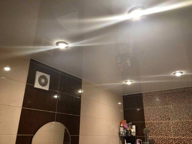 Натяжные потолки в ванной (45 фото): идеальный выбор