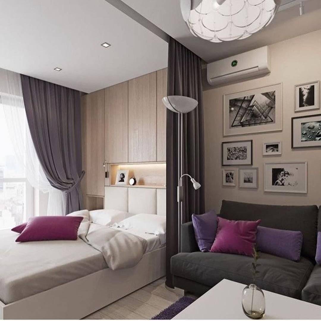 Дизайн гостиной спальни 18 кв м: варианты совмещения для небольшой комнаты