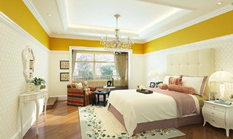 Как оформить потолок в спальне — красивая и стильная отделка потолка при помощи современных материалов (125 фото)
