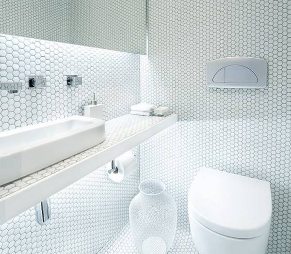 Мозаика в интерьере ванной комнаты (20 фото): красивые дизайны