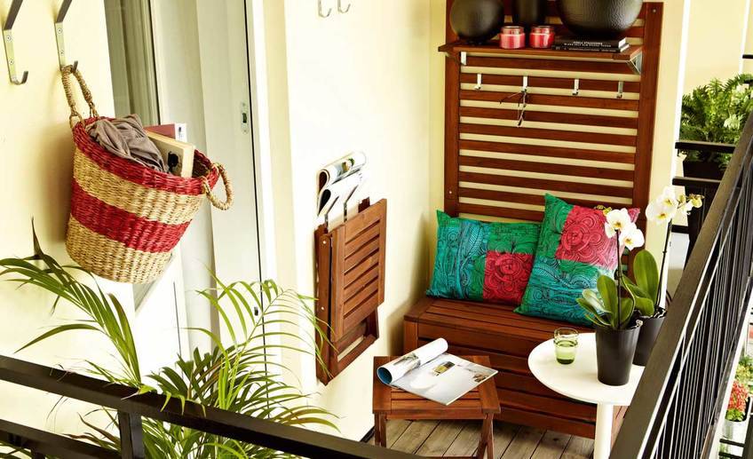 Маленький балкон – практичные и стильные варианты оформления. инструкции + 90 фото-идей