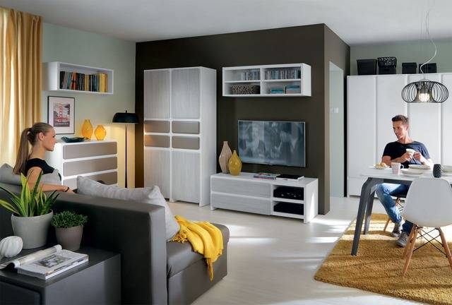 Модульная мебель для гостиной в современном стиле: виды и особенности моделей