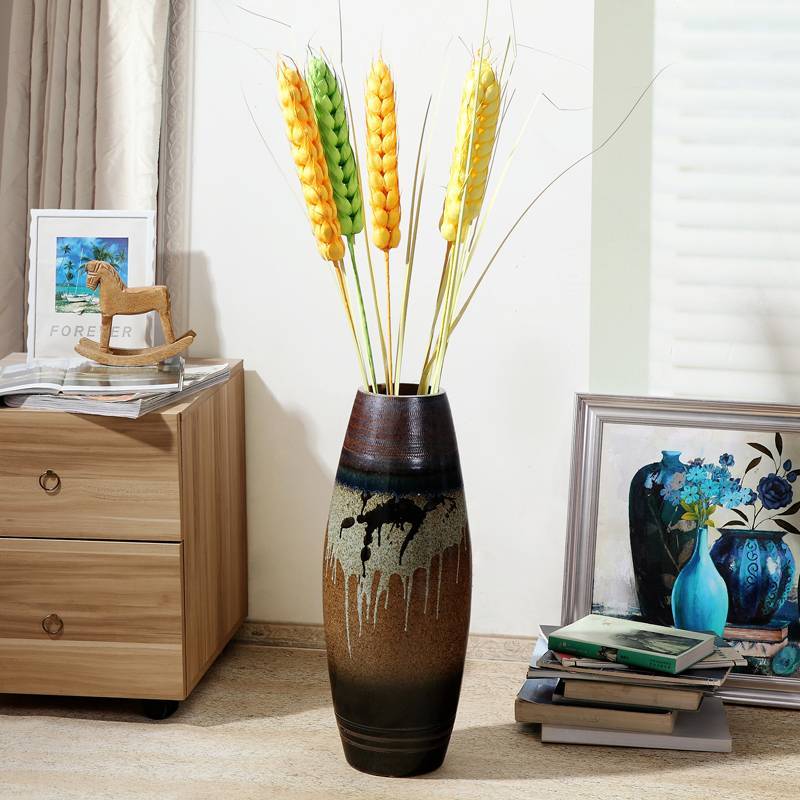 Напольные вазы для интерьера, какие бывают по форме и размеру