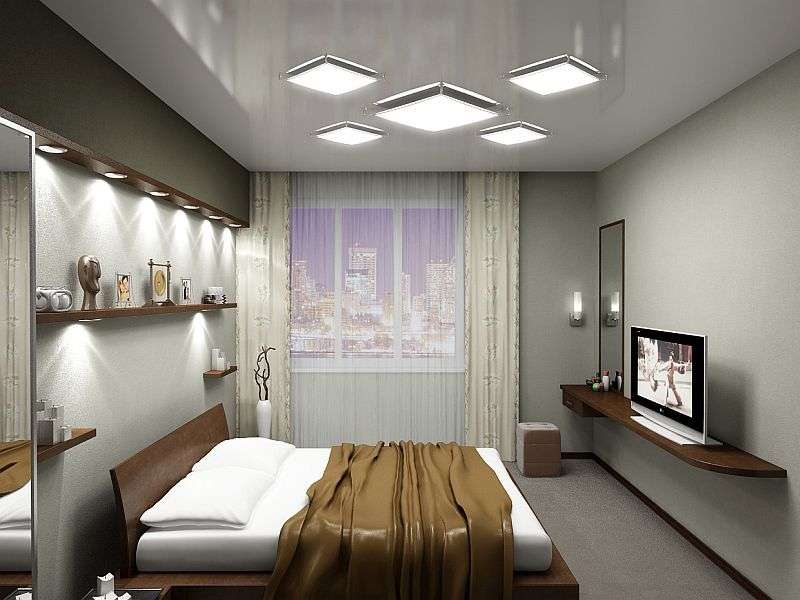 Обзор того какой может быть гостиная спальня 18 квадратов дизайн фото