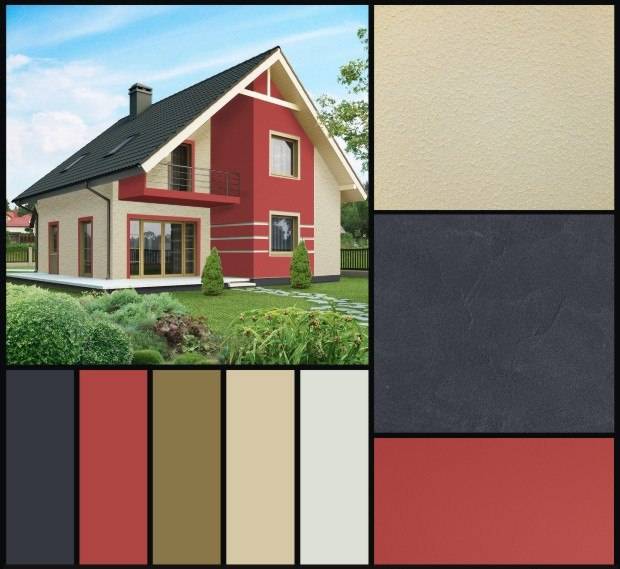 Технология покраски фасада дома