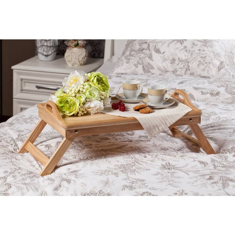 Столик для завтрака в постель (45 фото): практично, удобно, универсально — дом&стройка