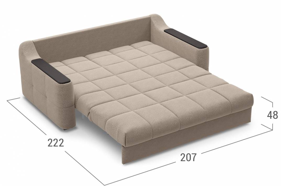 Прямые раскладные диваны на каждый день: 75 бескомпромиссно комфортных вариантов