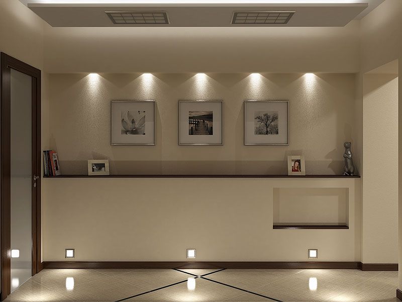 Как выбрать и организовать освещение в коридоре или прихожей