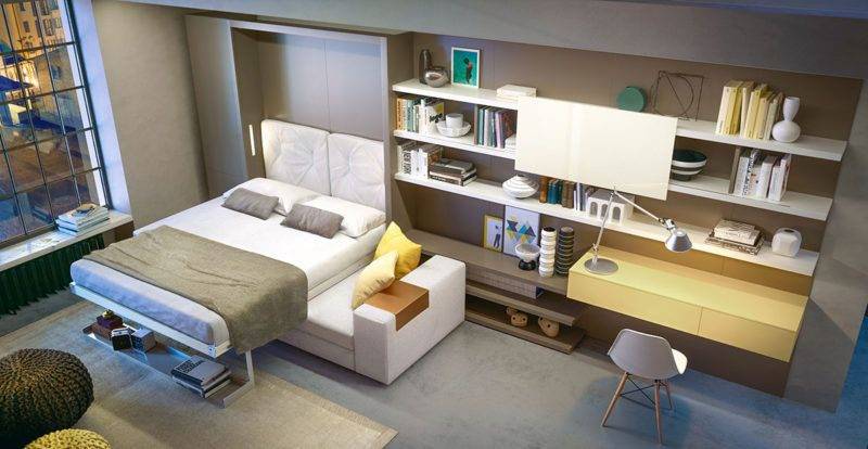 Мебель-трансформер для малогабаритной квартиры (60 фото) — функциональность при минимуме пространства