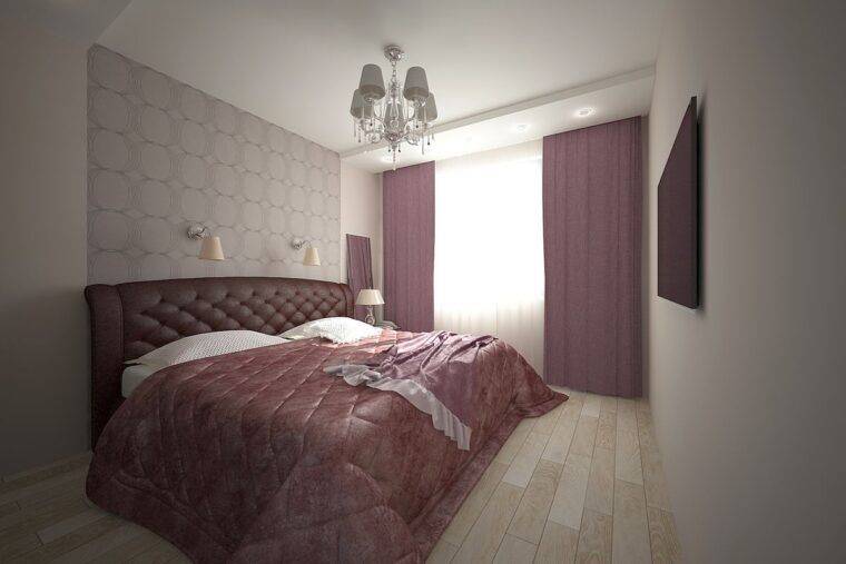 Стильный дизайн спальни 10 кв. м: планировки и фото интерьеров