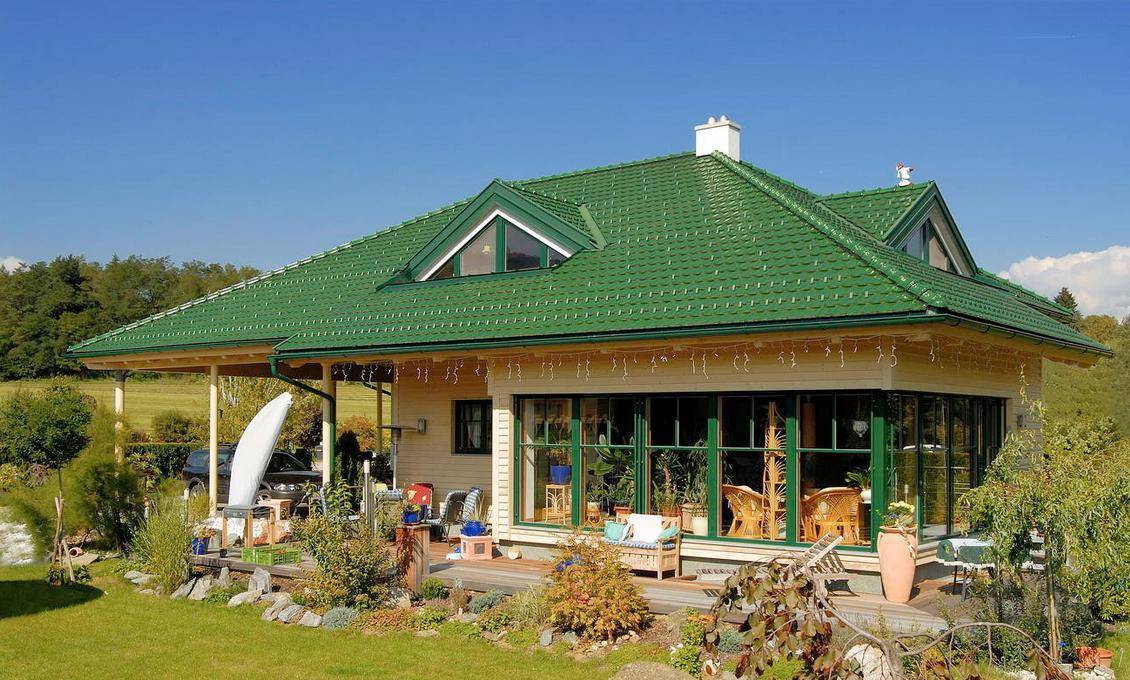 Houzz австрия: деревянный дом с «зеленой» крышей под веной | houzz россия