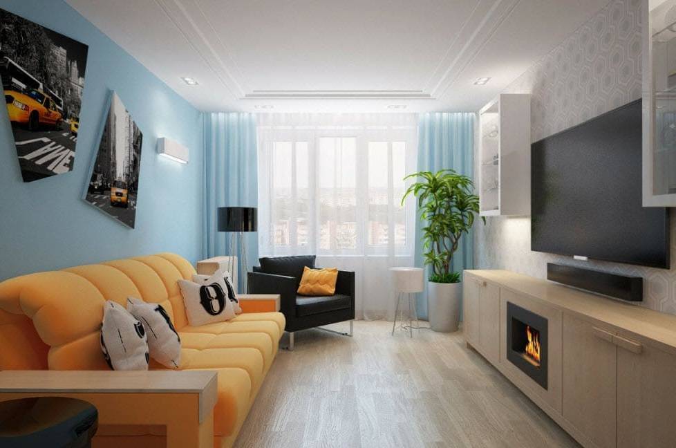Дизайн интерьера гостиной 15 кв. м: планировка, цвет, стилистики, рекомендации | ileds.ru