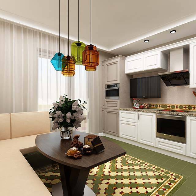 Идеи дизайна кухни 11 кв м с диваном своими руками