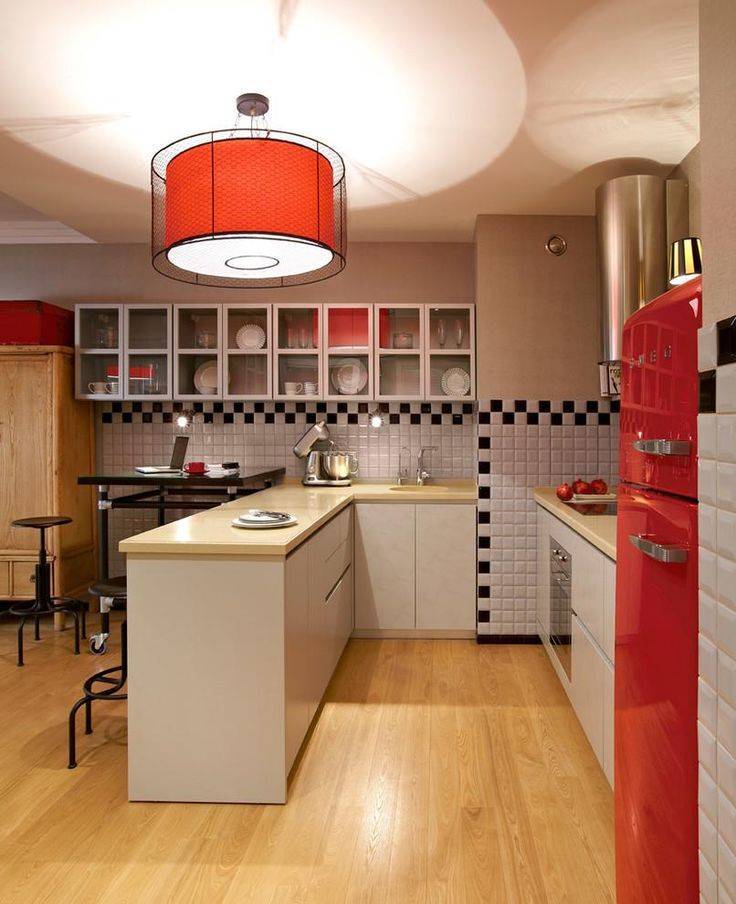 Планировка кухни, как спланировать кухонный гарнитур с правильным расположением: типы и идеи на 2 стороны  - 32 фото