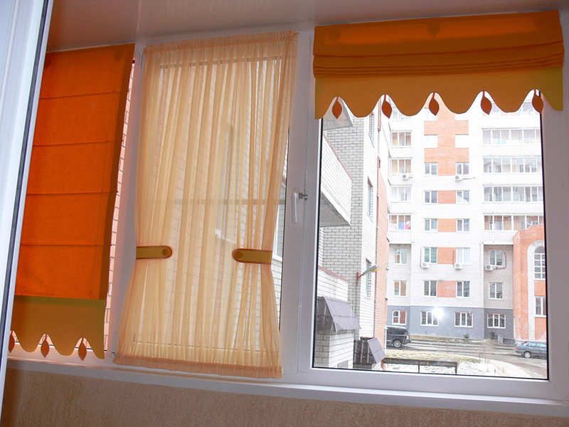 Как выбрать или пошить шторы на балкон