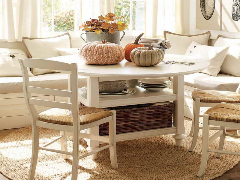 Обеденный стол для маленькой кухни: плюсы, минусы и советы, как выбрать угловой, откидной, складной, отдельно стоящий стол