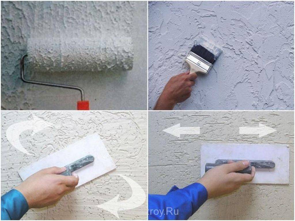 Рельефная краска для стен: описание, как сделать своими руками, техника нанесения